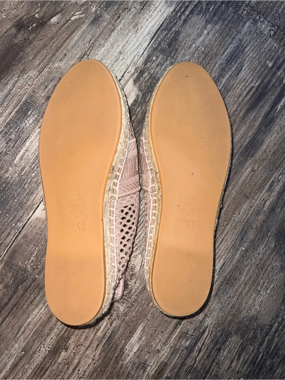 Dior Granville Mesh Espadrilles